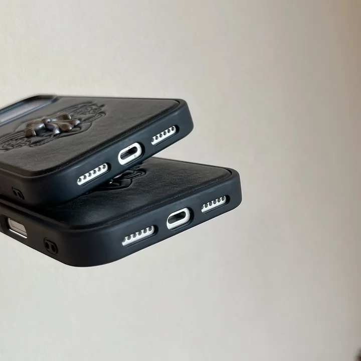おすすめクロムハーツ風 iphone15 ケース ブランドCHスマホケース カップル公式