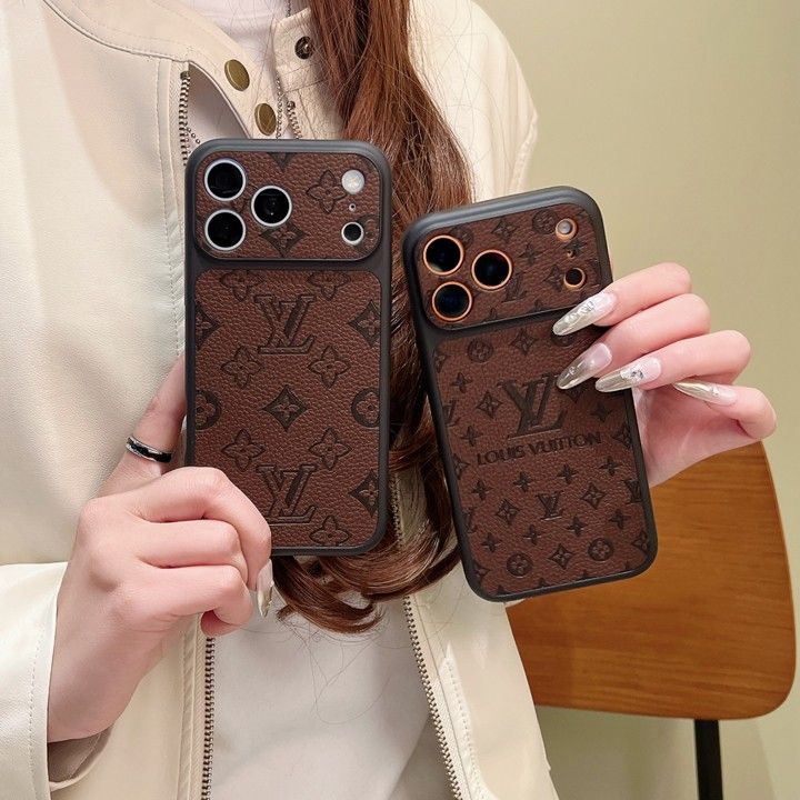 おしゃれルイヴィトン風 iphone17 ケース ブランドLVスマホケース 高校生キラキラ