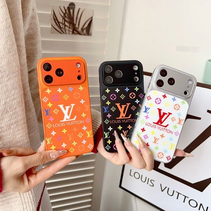 ルイヴィトン風 iphone17 ケース ブランドLVスマホケース おすすめ カップル 画面保護