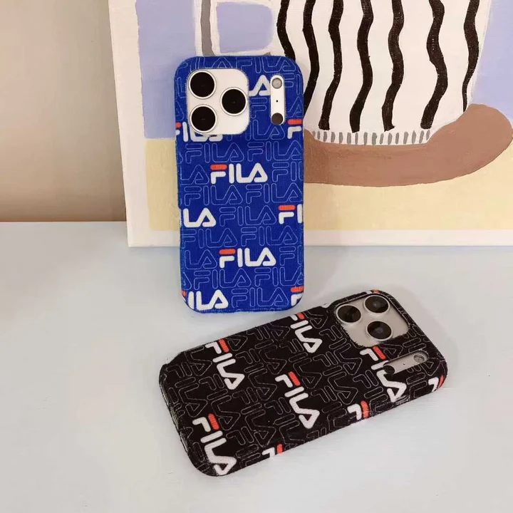 フィラ 風 iphone16 ケース ブランドFILAスマホケース シンプル 大人 黄ばみ防止