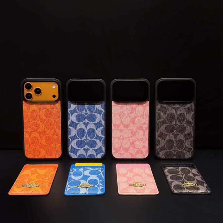 コーチ風アウトドア高校生軽量iphone17promaxケースブランドcoachスマホケース