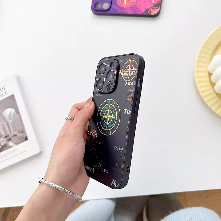 面白いカップル耐衝撃ストーンアイランド風iphone16ケースブランドstoneislandスマホケース