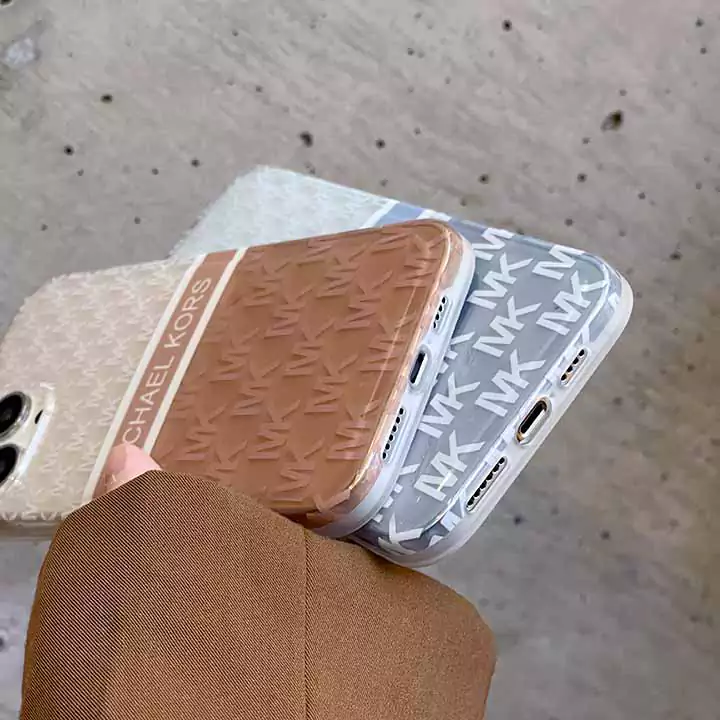 ストリートカップル軽量マイケルコース風iphone16ケースブランドMKスマホケース