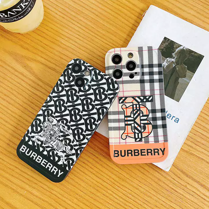 iphone15 pro ケース バーバリー ハイブランド スマホケース かわいい メンズ 薄型