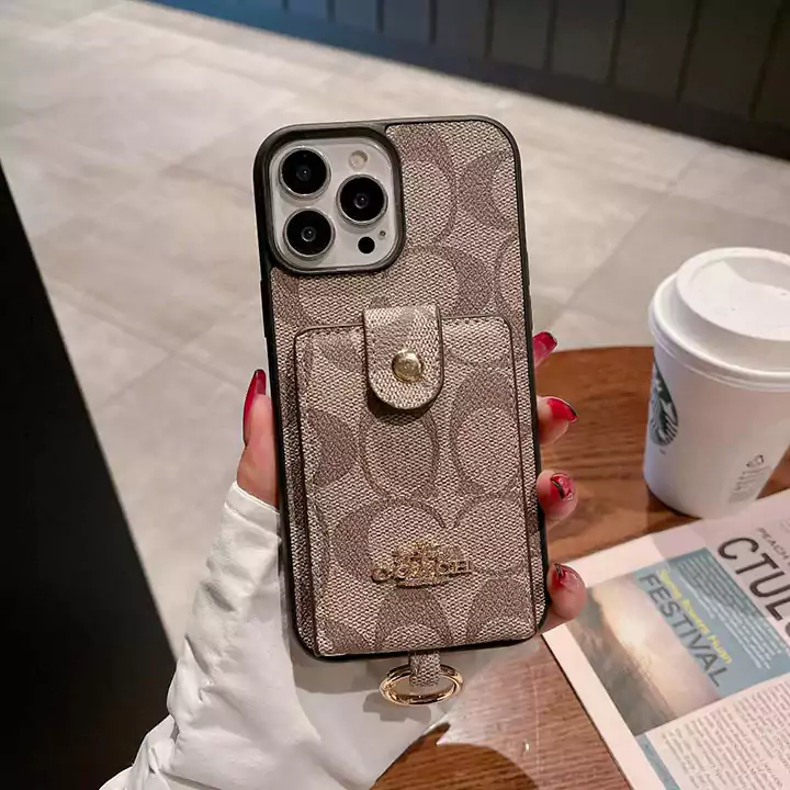 iphone17 pro 保護ケース コーチ ハイブランド おすすめ 高校生 傷防止