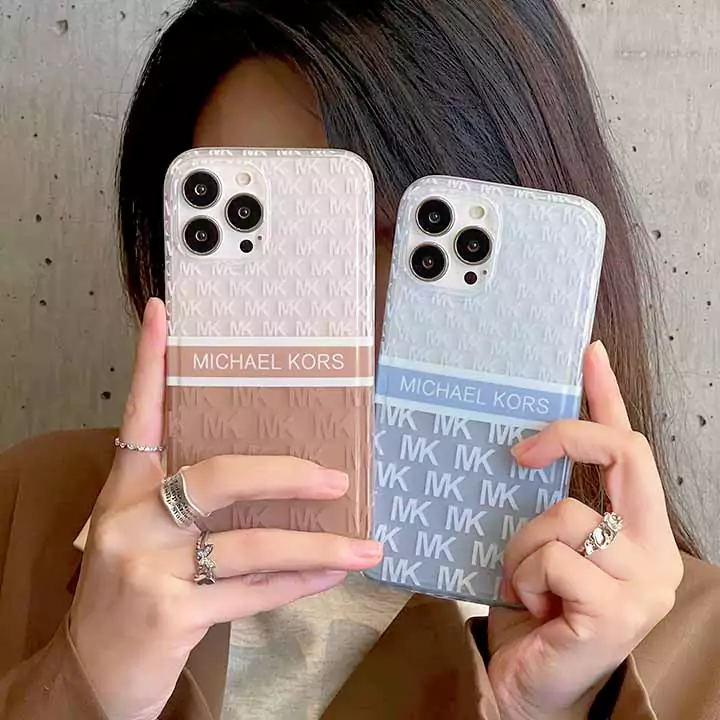 かわいいレディースキラキラマイケルコース風iphone18proケースブランドMKスマホケース