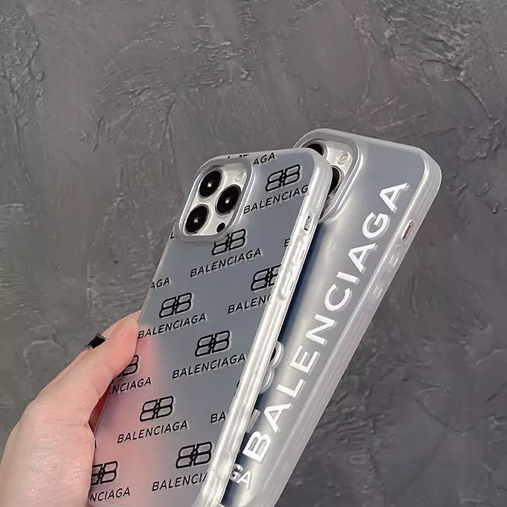 バレンシアガ風おしゃれ芸能人衝撃吸収iphone15ケースブランドBalenciagaスマホケース