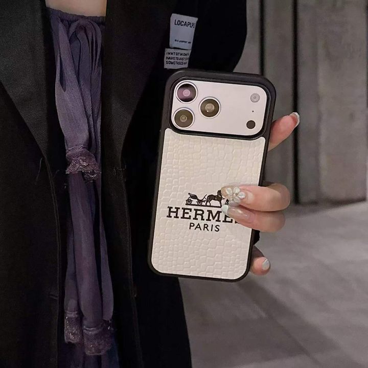 シンプル大人防塵エルメス風iphone17proケースブランドhermesスマホケース
