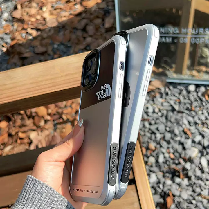 ザ・ノース・フェイス iphone17 pro max ケース ハイブランド 人気 カップル 画面保護