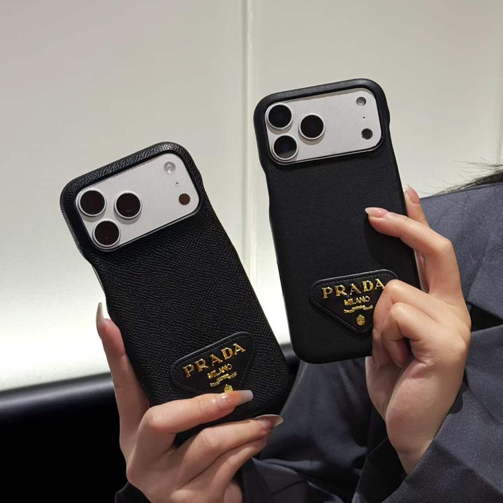 プラダ風ストリート芸能人覗き見防止iphone18ケースブランドPradaスマホケース