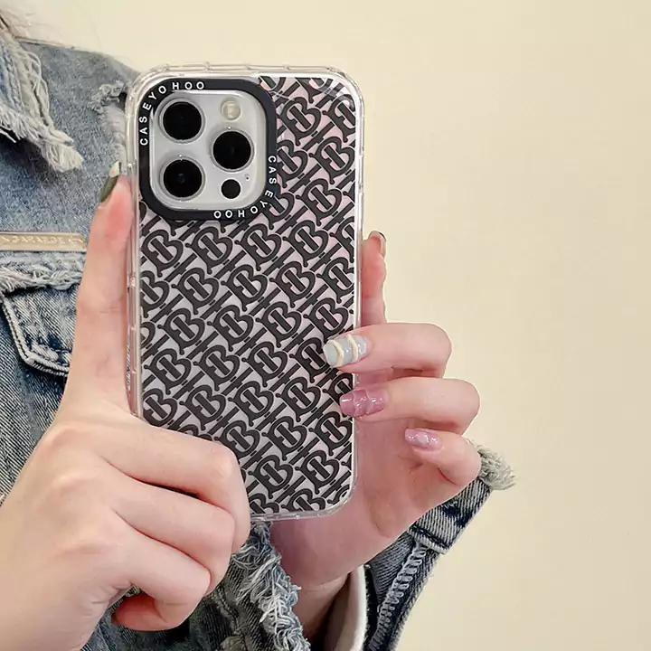 iphone15 pro ケース バーバリー ブランド スマホケース かわいい メンズ 薄型