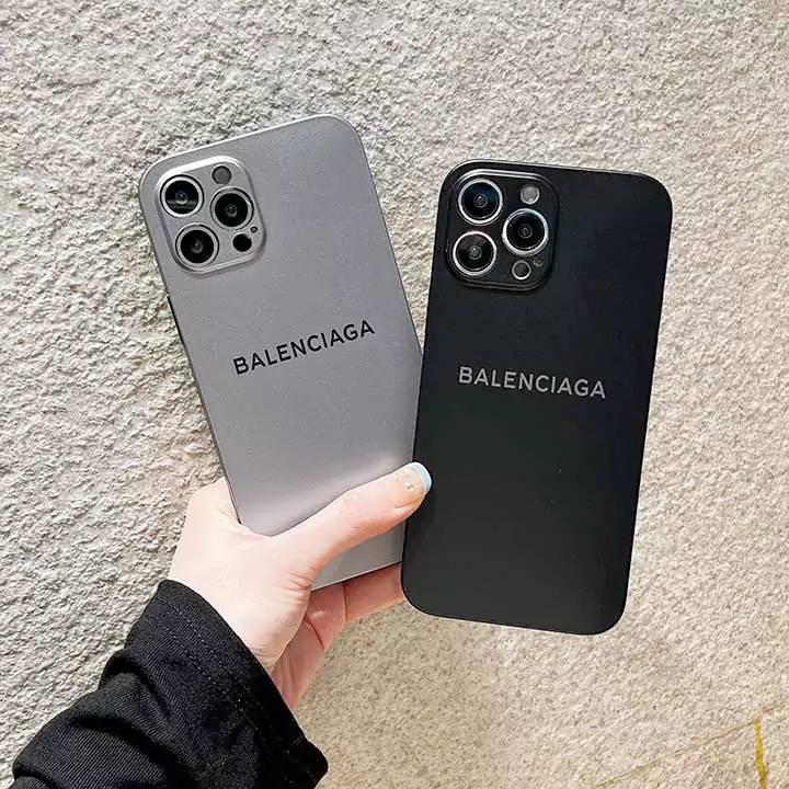 バレンシアガ風ストリート芸能人覗き見防止iphone18ケースブランドBalenciagaスマホケース