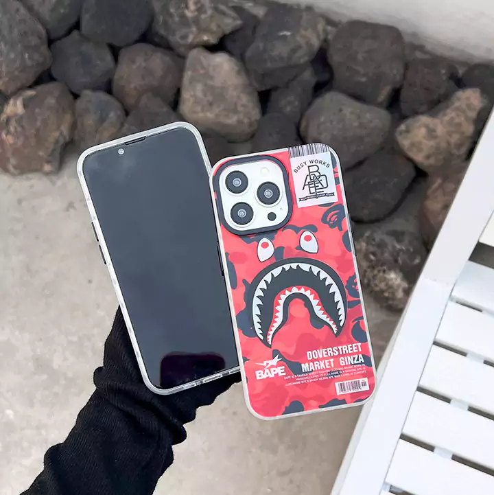 エイプ風かっこいいメンズ薄型iphone17ケースブランドBapeスマホケース