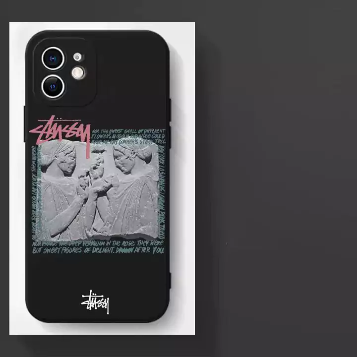 iphone17 pro max ケース ステューシー ハイブランド スマホケース 人気 カップル 画面保護