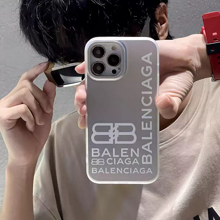 かわいいレディースキラキラバレンシアガ風iphone18proケースブランドBalenciagaスマホケース