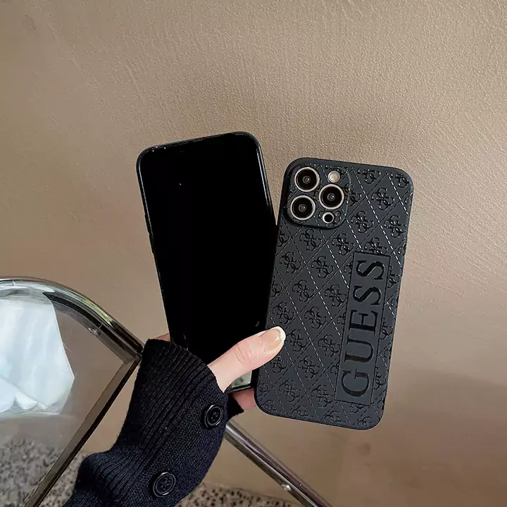 ゲス風かっこいいメンズ薄型iphone17ケースブランドGUESSスマホケース