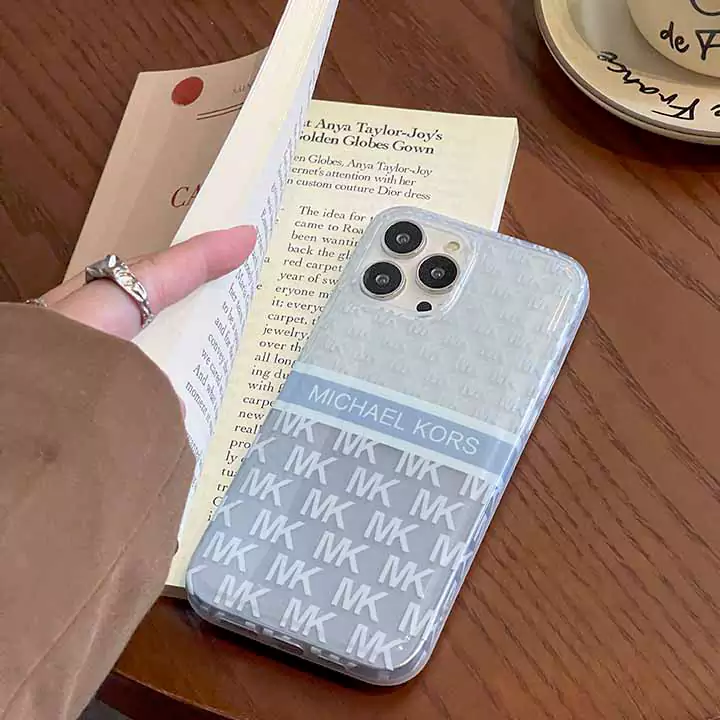 マイケルコース風かっこいいメンズ薄型iphone17ケースブランドMKスマホケース