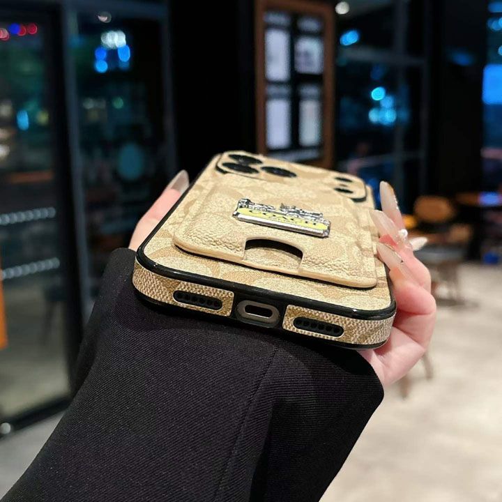 コーチ風アウトドア高校生軽量iphone17promaxケースブランドCOACHスマホケース
