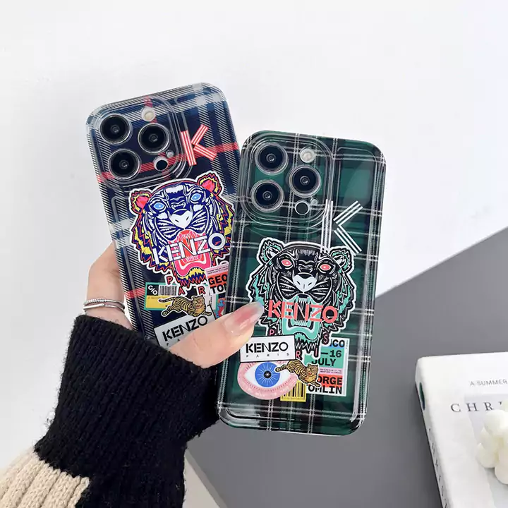 ケンゾー風ストリート芸能人覗き見防止iphone18ケースブランドKenzoスマホケース