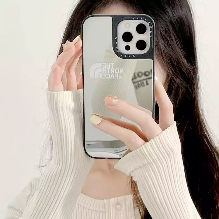 ザ・ノース・フェイス iphone16 保護 ケース ハイブランド かっこいい 大人 ミニマル