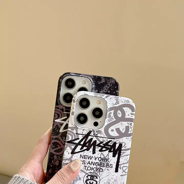 iphone12 ケース ステューシー ハイブランド スマホケース 人気 カップル 画面保護