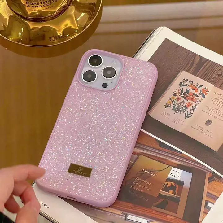 かわいいレディースキラキラスワロフスキー風iphone17ケースブランドSwarovskiスマホケース