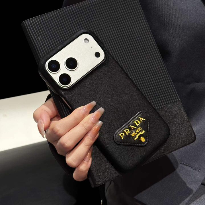 プラダ風アウトドア高校生軽量iphone17promaxケースブランドPradaスマホケース