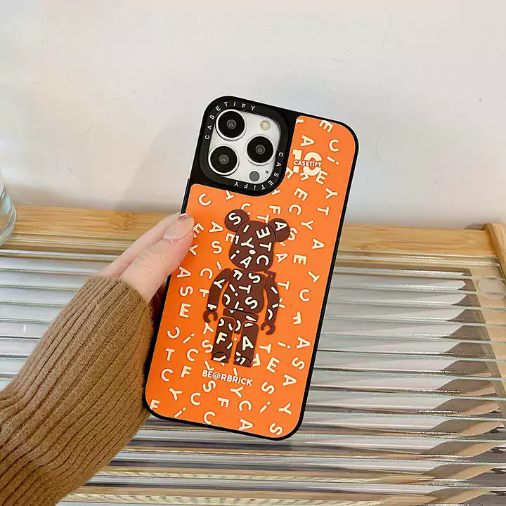 ベアブリック風おすすめ芸能人高品質iphone15ケースブランドbearbrickスマホケース