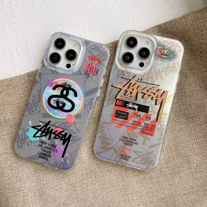iphone14 ケース ステューシー ハイブランド 携帯ケース かっこいい レディース 軽量