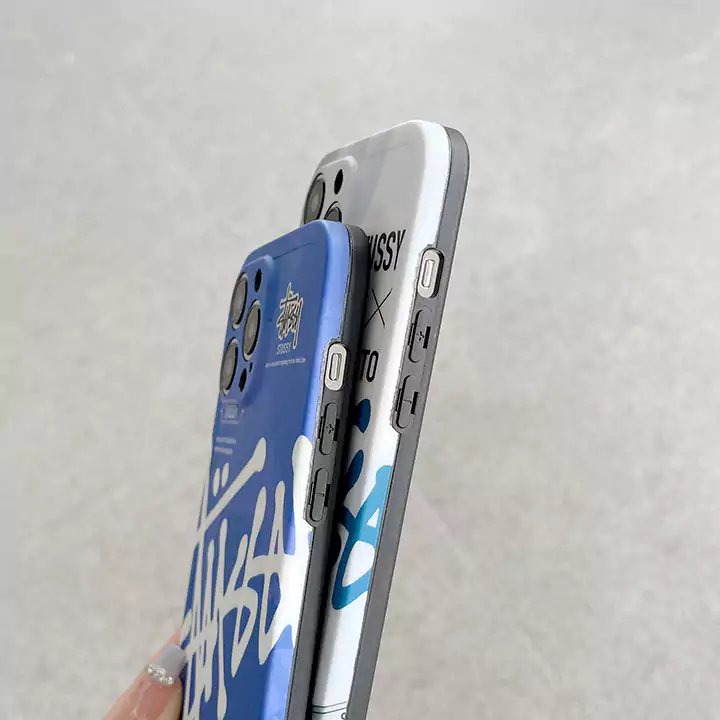 iphone17 pro ケース ステューシー ハイブランド スマホケース アウトドア レディース 四角保護
