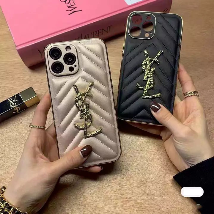 iphone13 ケース イヴサンローラン風 安い カップル