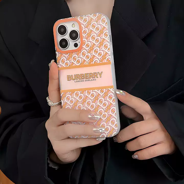 iphone16 ケース バーバリー ハイブランド 保護ケース かわいい カップル 画面保護