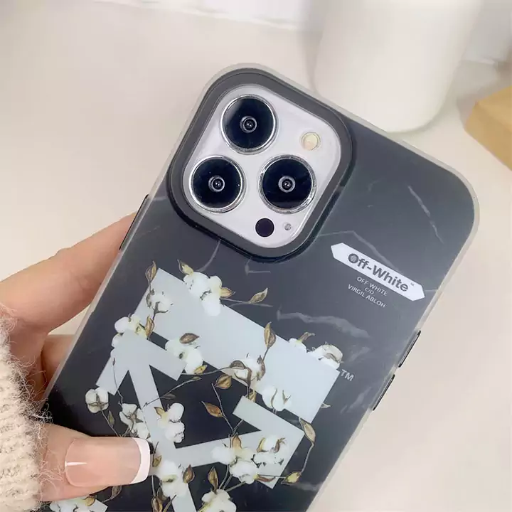 iphone16 携帯ケース オフホワイト ブランド かわいい カップル 画面保護