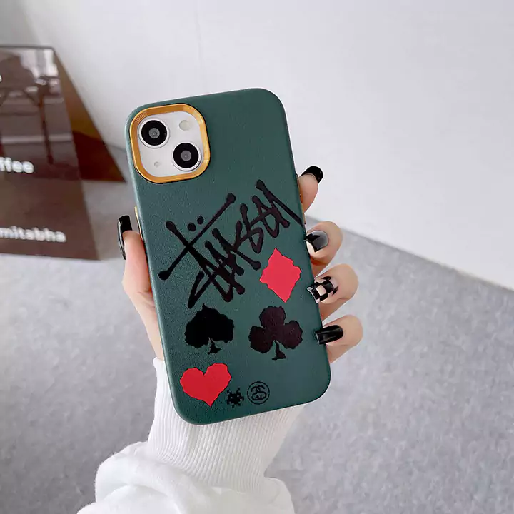 iphone15 pro ケース ステューシー ハイブランド かわいい メンズ 薄型