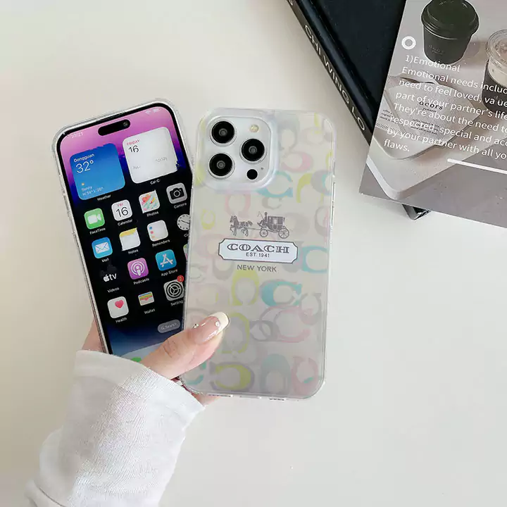iphone17 pro max ケース コーチ ハイブランド スマホケース アウトドア 高校生 薄型