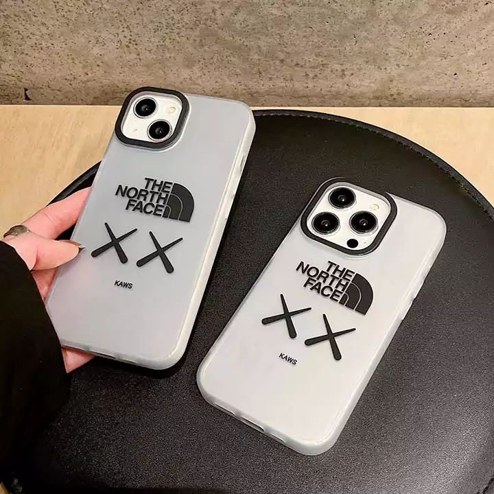 ザ・ノース・フェイス iphone15 pro ケース ハイブランド スマホケース 流行り カップル 黄ばみ防止