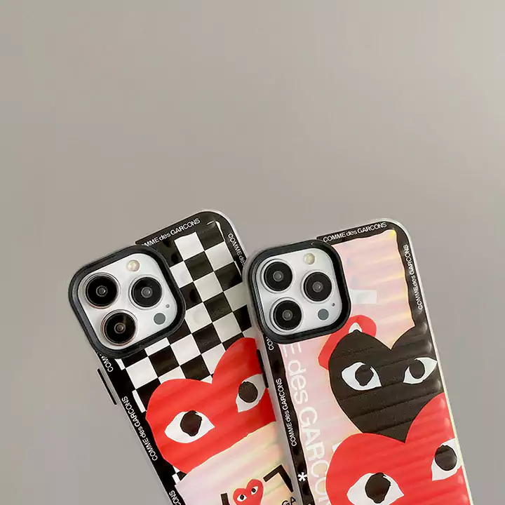 コムデギャルソン風おすすめ芸能人高品質iphone15ケースブランドCDGスマホケース