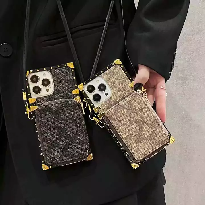 コーチ iphone14 pro ハイブランド スマホケース ストリート メンズ 衝撃吸収