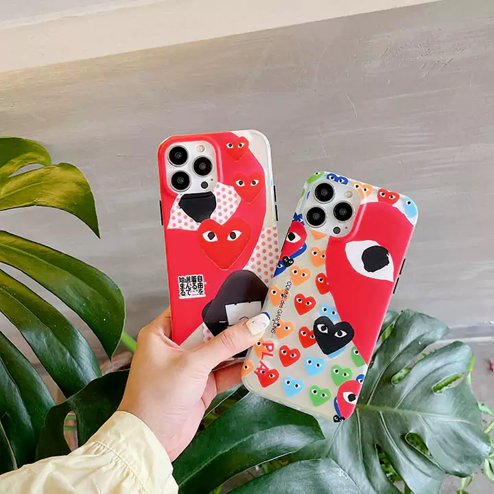シンプル大人防塵コムデギャルソン風iphone17proケースブランドCDGスマホケース