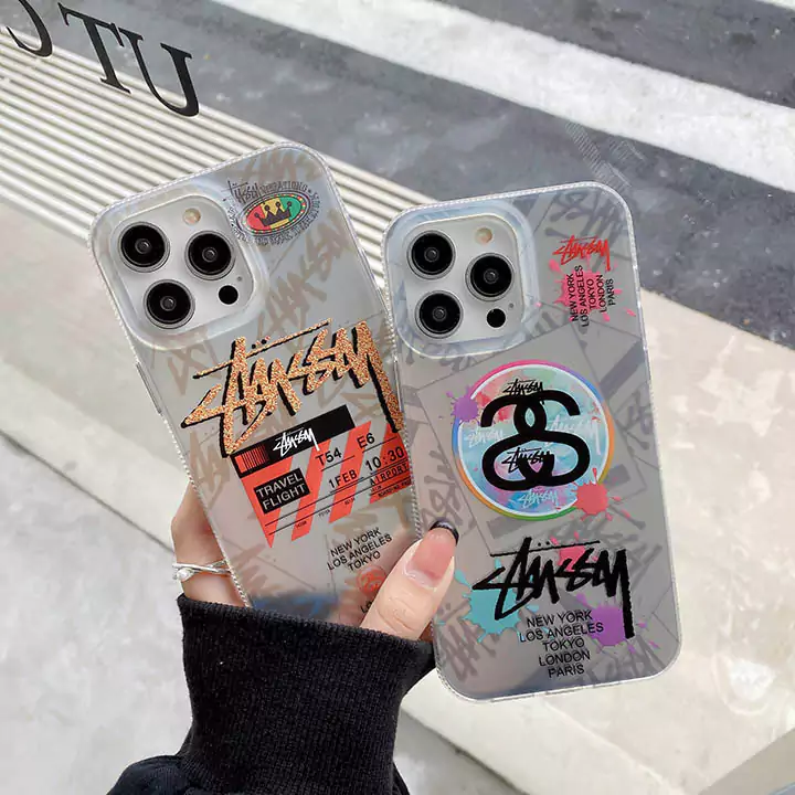iphone11 ケース ステューシー ハイブランド 携帯ケース ストリート 芸能人 頑丈