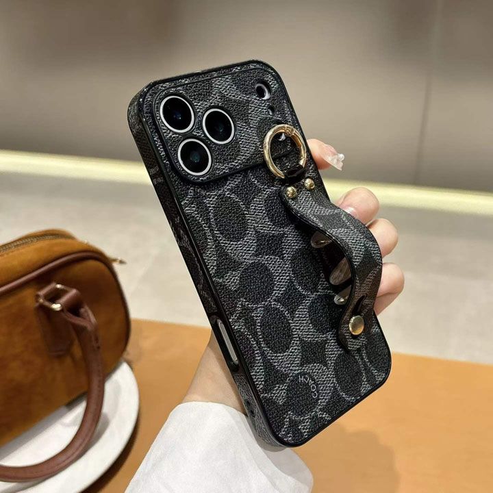 人気メンズ高級感コーチ風iphone16promaxケースブランドCOACHスマホケース