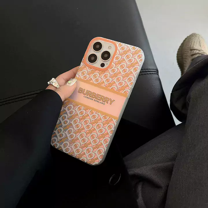 iphone18 ケース バーバリー ハイブランド 保護ケース かわいい 大人 防塵