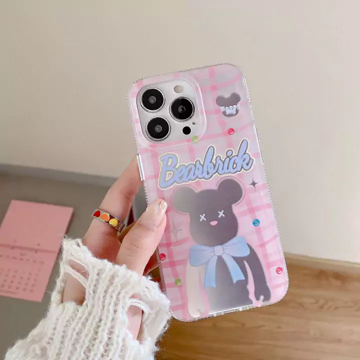 ベアブリック風おすすめ芸能人高品質iphone15ケースブランドbearbrickスマホケース