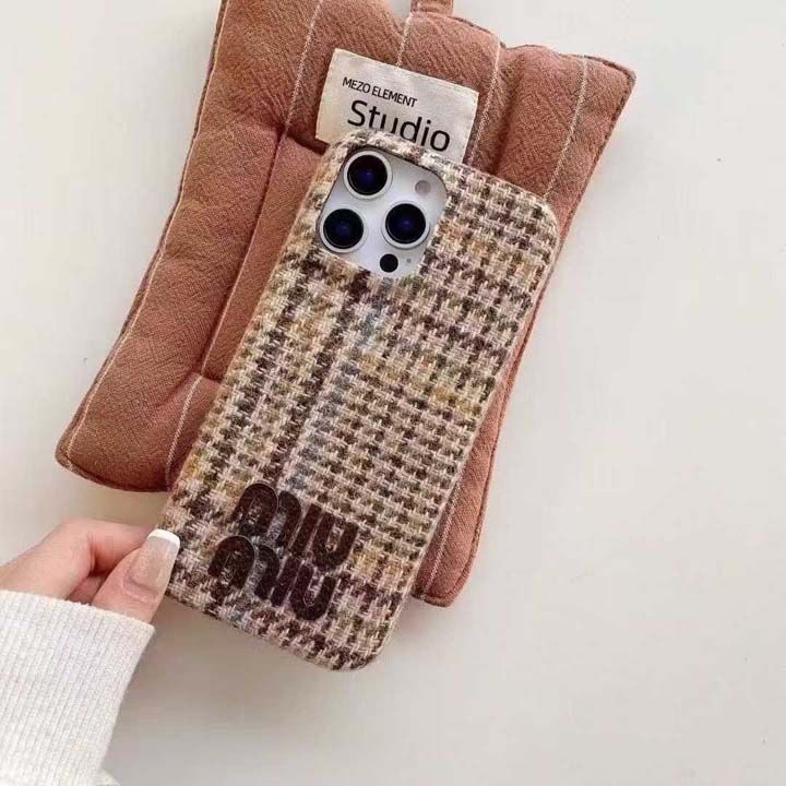 シンプル大人防塵ミュウミュウ風iphone18ケースブランドmiumiuスマホケース