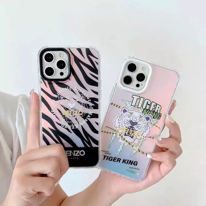 ケンゾー風おしゃれ芸能人衝撃吸収iphone15ケースブランドKenzoスマホケース