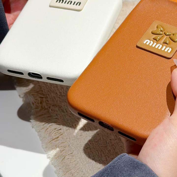 シンプル大人防塵ミュウミュウ風iphone18ケースブランドmiumiuスマホケース