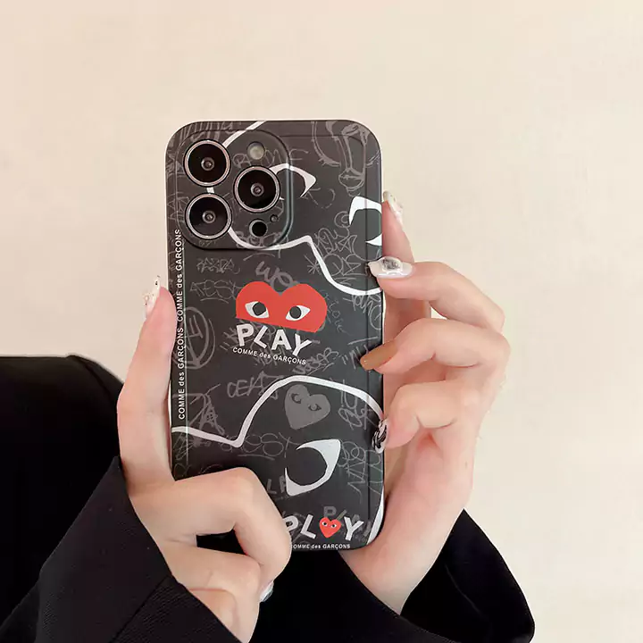 シンプル大人防塵コムデギャルソン風iphone17proケースブランドCDGスマホケース