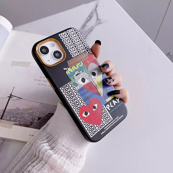 シンプル大人防塵コムデギャルソン風iphone17proケースブランドCDGスマホケース