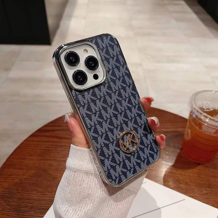 ストリートカップル軽量マイケルコース風iphone16ケースブランドMKスマホケース