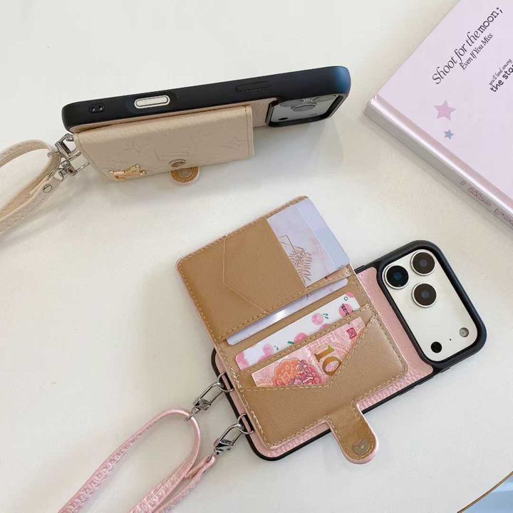 かわいいレディースキラキラルイヴィトン風iphone17ケースブランドLVスマホケース